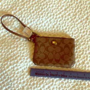 Coach wristlet